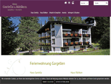 Tablet Screenshot of gargellen-ferienwohnung.at